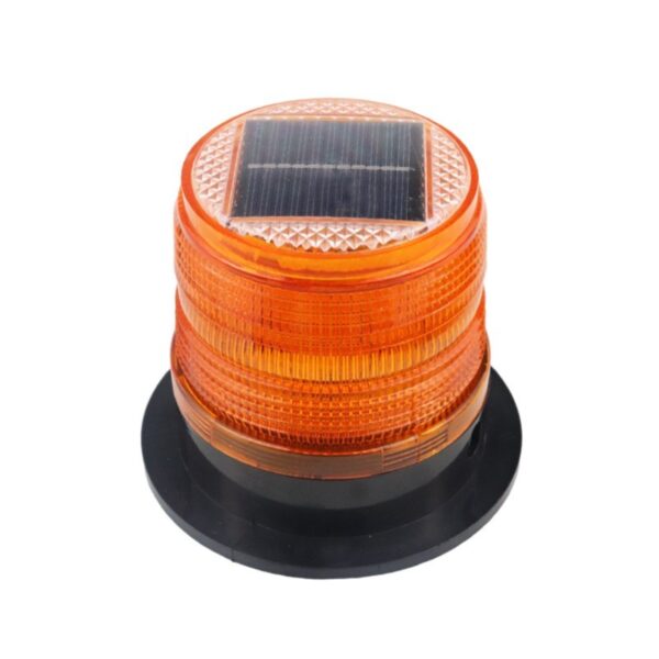 Waterproof Beacon Light Solar Traffic Flashing Warning Light - Image 6