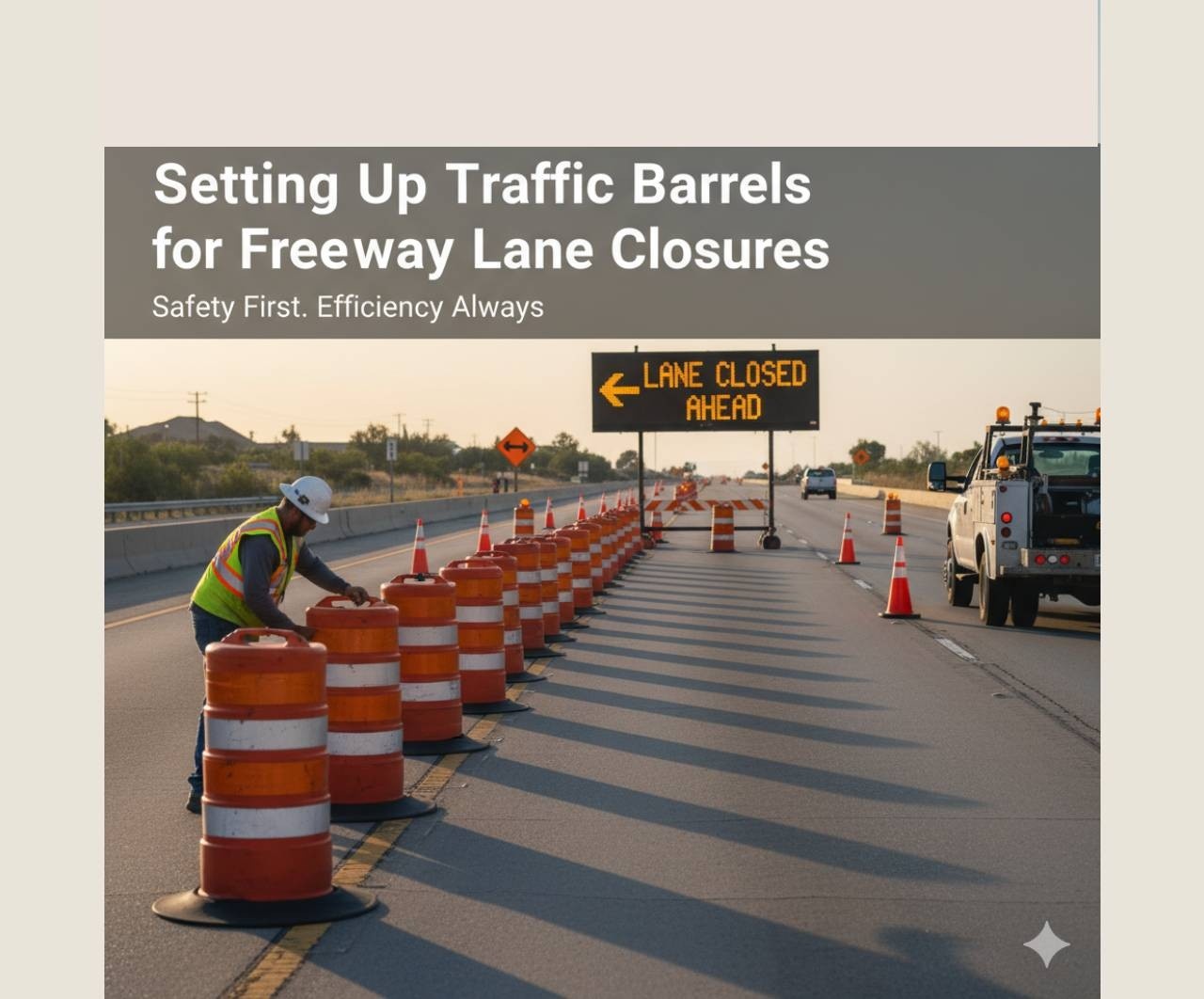 Traffic Barrels