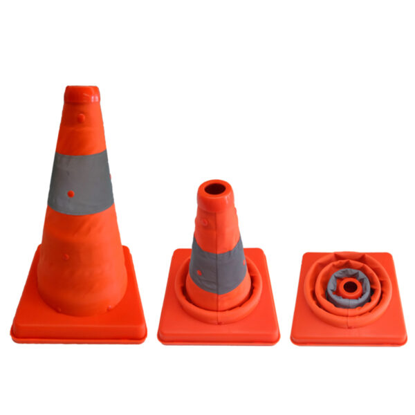 Waterproof 55cm Road Cones Portable Collapsible Traffic Cone - Image 4