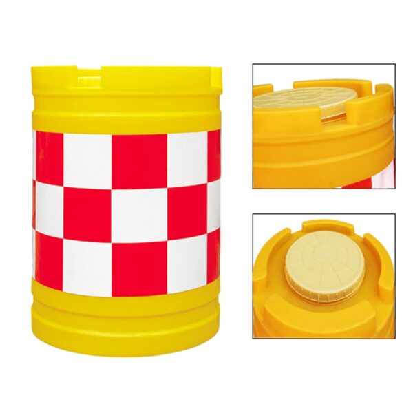 Customized Durable Plastic Roadway Water Filled Barrier - Image 3