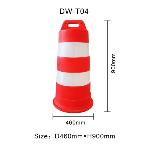 Customized Durable Roadway Barrel Stackable Traffic Drum - Image 3