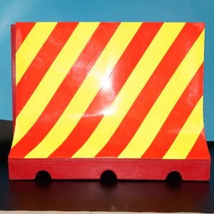 Customized High Quality Plastic Striped Traffic Barrier