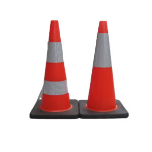 White Reflective Band Cone