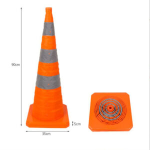 Orange 90cm Cone
