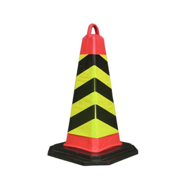 Reliable High Quality Plastic Yellow Cones for Road Safety - Image 2
