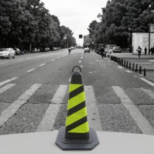 Plastic Yellow Cones