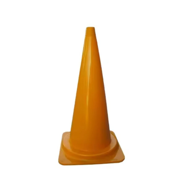 Hot Selling 750mm Yellow Cones PVC Traffic Safety Cones - Image 3
