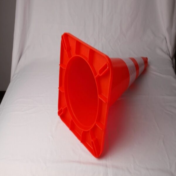 700mm Portable Cone Reflective PVC Traffic Safety Cone - Image 3