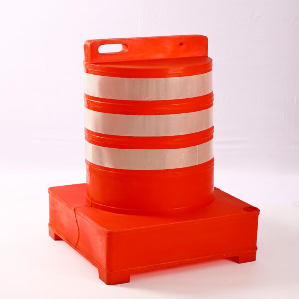 Customized Durable Plastic Roadway Barrel Traffic Drum - Image 4