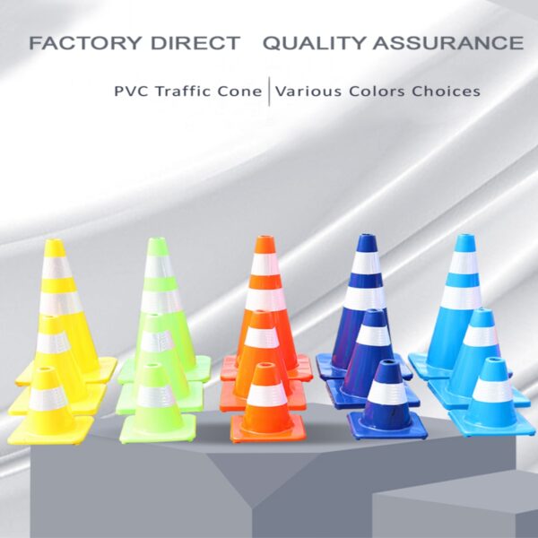 Customized Reliable High Quality PVC Elastic Traffic Cone - Image 7
