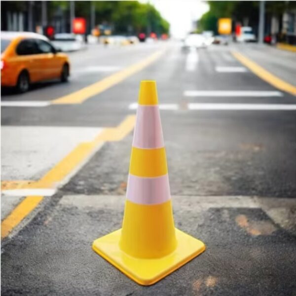 Customized Reliable High Quality Visible PVC Traffic Cone - Image 3