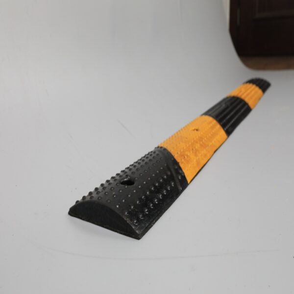 Durable Yellow and Black Mini Surface Texture Speed Bumps - Image 3