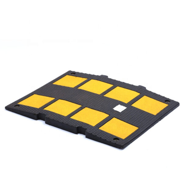 Portable Traffic Bump Driveway Rubber Road Speed Bump - Image 3