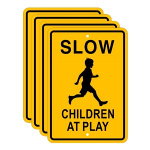 Customized high Quality Durable Slow Children Playing Sign