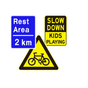 Colors Road Signs