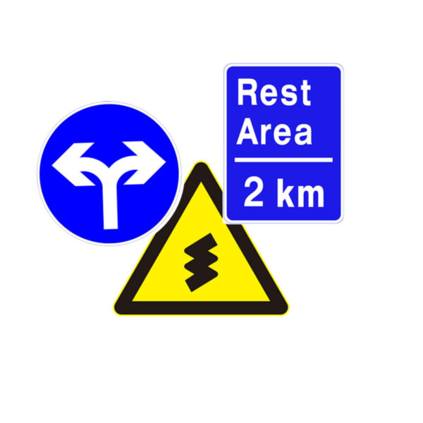 Customized Durable High Quality Various Colors Road Signs - Image 4