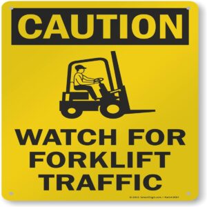 Forklift Caution Signs