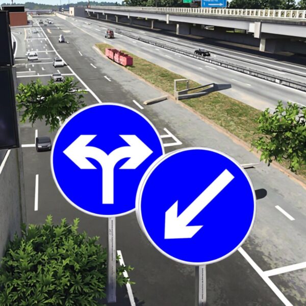Customized Durable High Visibility Triangle Road Sign - Image 2