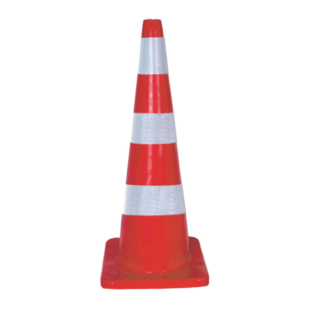 Red PVC Traffic Cone