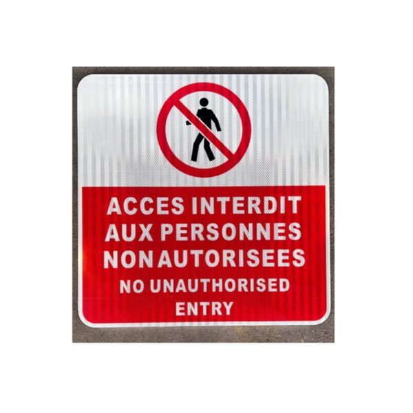 Customized high Quality Durable No Entry Sign Board - Image 2