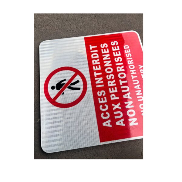 Customized high Quality Durable No Entry Sign Board - Image 4