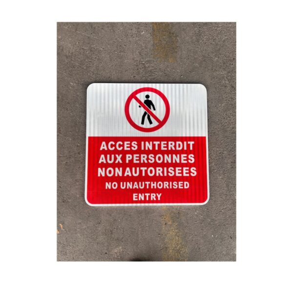 Customized high Quality Durable No Entry Sign Board - Image 6