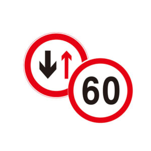 Customized High Quality Durable Speed Guidance Signs