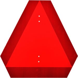 Slow Moving Vehicle Sign
