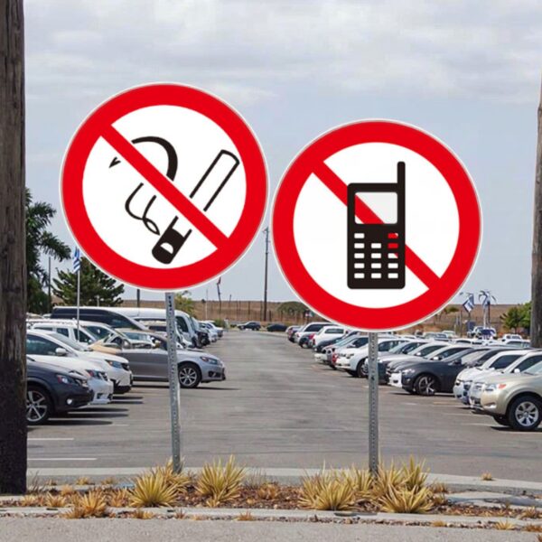 Customized High Visibility Aluminum Alloy Traffic Signs - Image 3