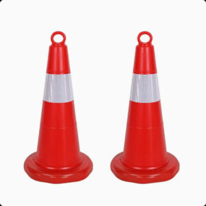 Top Quality Flexible Orange PVC 30cm Traffic Safety Cone