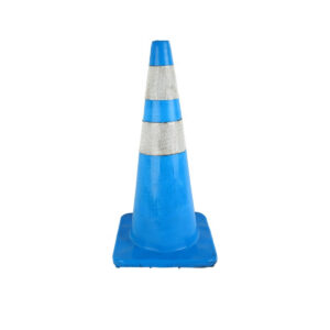 Ultimate Performance Elegant Blue 36 Inch PVC Traffic Cone