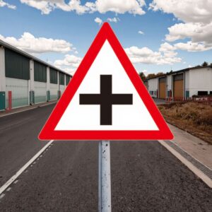 Triangular Warning Sign