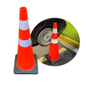 Best Sale PVC Reflective Portable Traffic Cone With Warning
