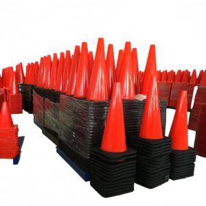 Customized 28 Inch Collapsible Mini Traffic Cone For Parking Lot