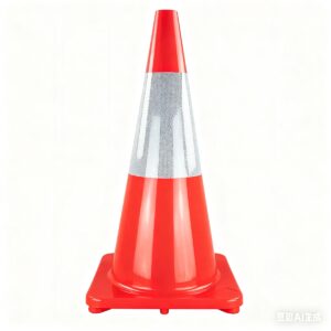 High Quality Custom 60cm Polyethylene Orange Traffic Cones