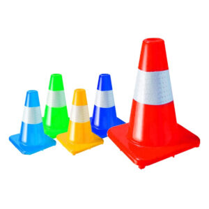 Top Sale 700mm PVC Reflective Safety Cone In Blue Color
