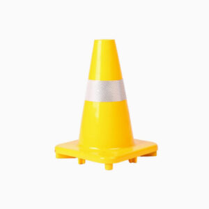 Roadway Reflective 4.3Kg 75cm Traffic Small PVC Safety Cones