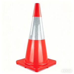 High Quality 700mm PE Collapsible Folded Traffic Cones For Sale