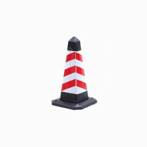 Collapsible 75cm PE Traffic Lane Divider Cone At Low Price