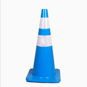 Top Tier Blue 75cm Stunning PVC Traffic Safety Parking Cone
