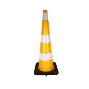 Best Ultimate Performance 36 Inch Yellow PVC Road Cone