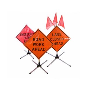 Road Work Ahead Sign