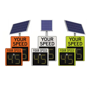 Solar Powered Traffic Sign