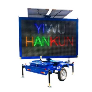Customized High Quality Solar Traile Traffic Message Signs