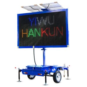 Hydraulic Lifting Road Sign