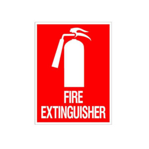 High Quality Durable 1.6mm Thick Fire Extinguisher Sign Board