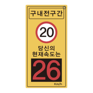 Radar Speed Limit Signs