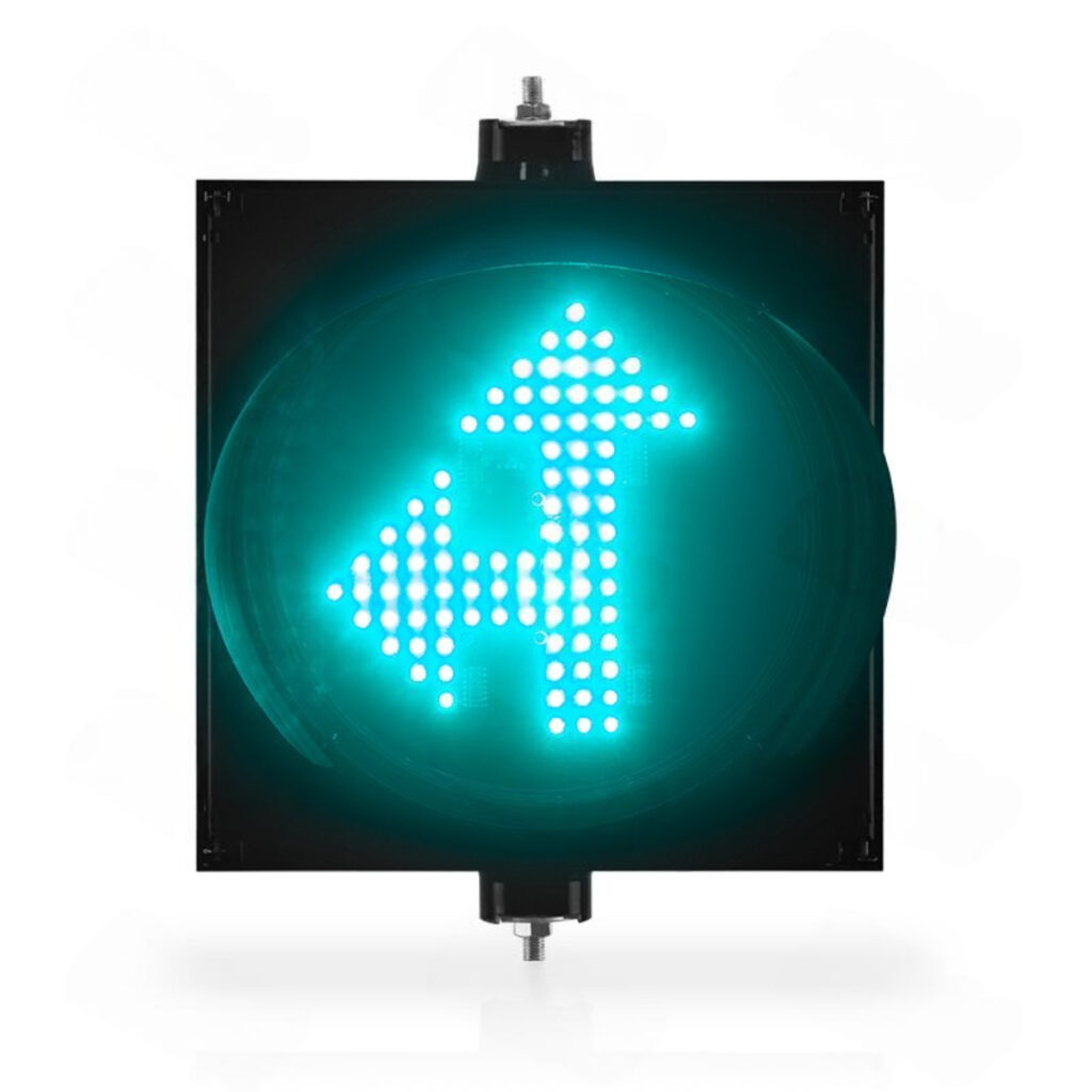 Best 300mm Green Turn Left and Go Straight LED Traffic Light