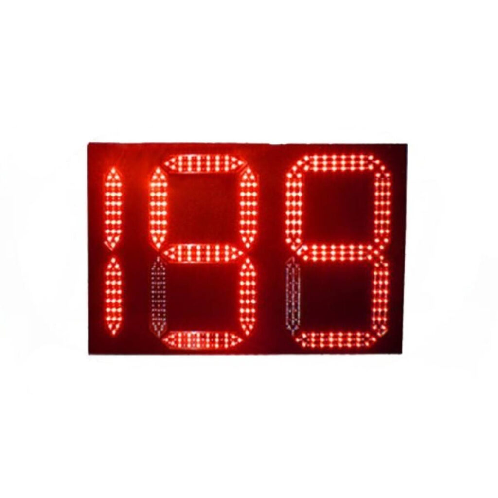 High Sale 7 Segment Led Display Digital Traffic Light Counter