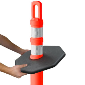 Flexible 120cm Traffic Control Management Arch Top Delineators